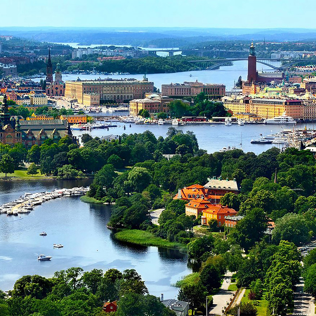 Bild över Stockholms stad, Image by Pixbay.