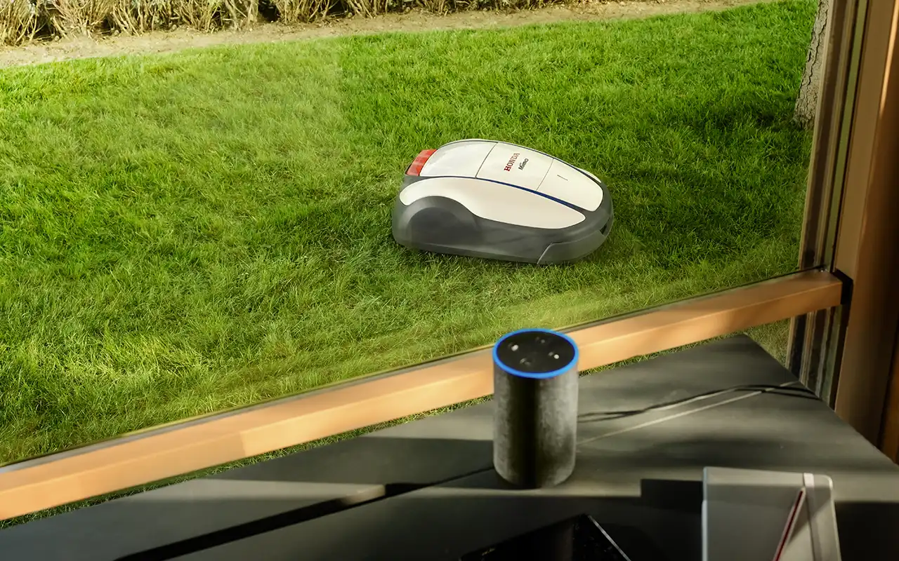 Honda Miimo HRM1500 Live sköts med hjälp av Alexa