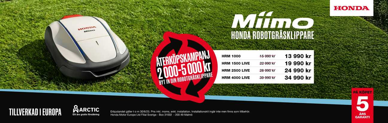 Honda Miimo inbyteskampanj