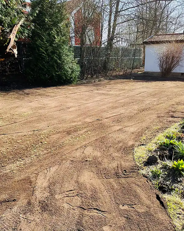Renoverad gräsmatta i Danderyd