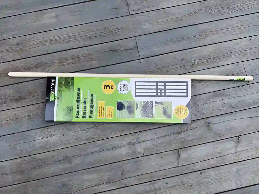 Dressraka och skaft leveras separat från Jem & Fix